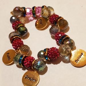 #cluster #charm #bracelet